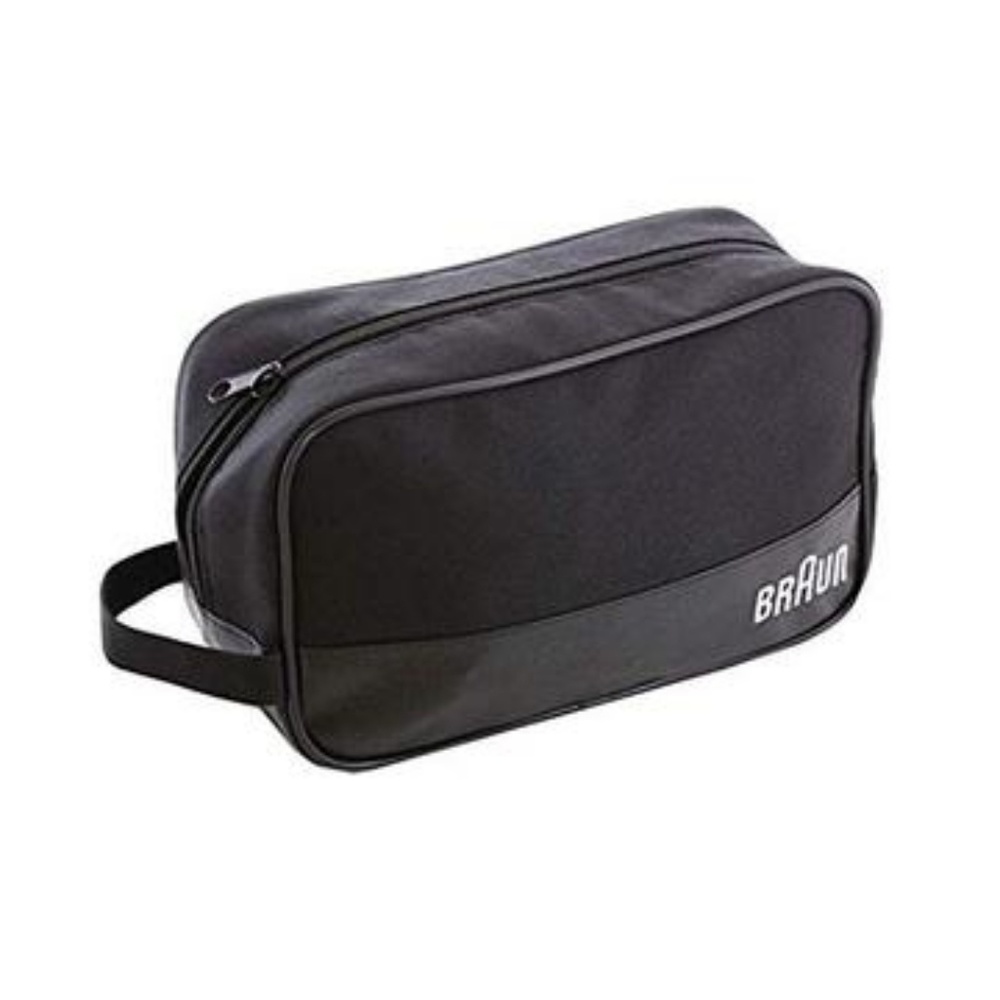 3 pack braun mens travel grooming bag with canvas